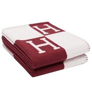 Authentic Hermès Avalon Wool/Cashmere Blanket